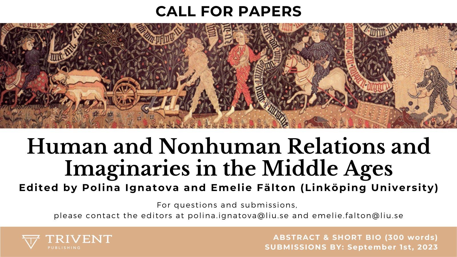 Human and Nonhuman Relations and Imaginaries in the Middle Ages